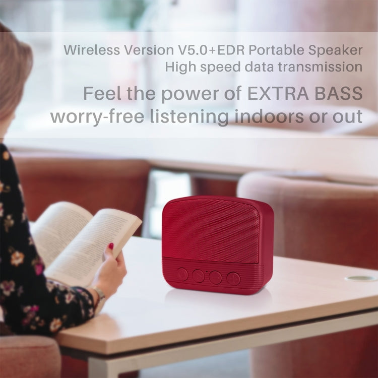 New Rixing NR-101 Mini TWS Bluetooth Speaker(Blue) - Desktop Speaker by NewRixing | Online Shopping South Africa | PMC TechLife | Buy Now Pay Later Mobicred