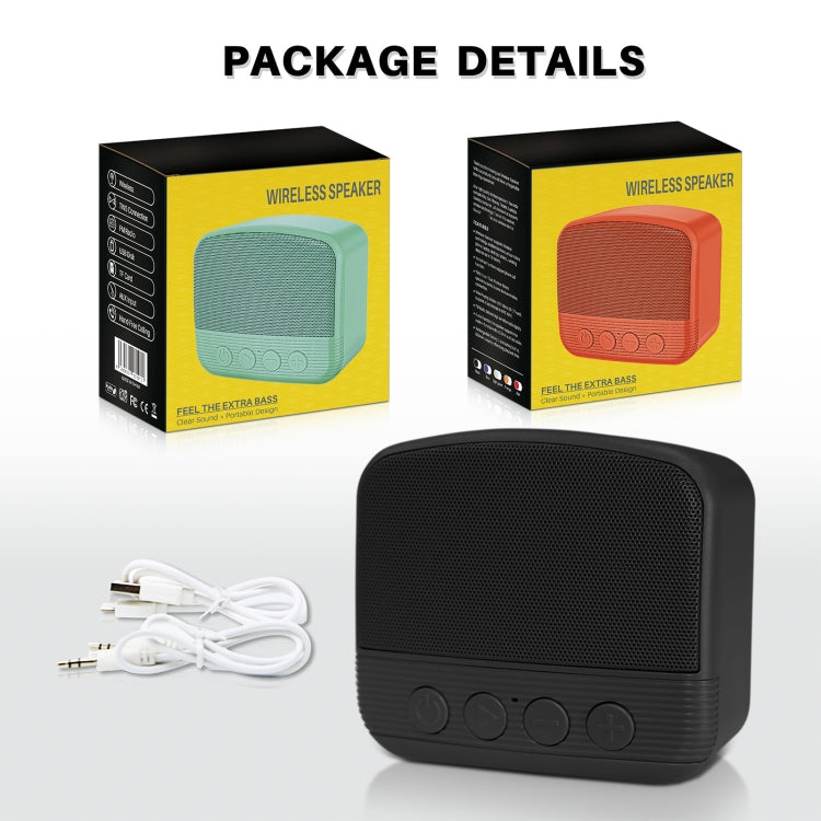 New Rixing NR-101 Mini TWS Bluetooth Speaker(Black) - Desktop Speaker by NewRixing | Online Shopping South Africa | PMC TechLife | Buy Now Pay Later Mobicred