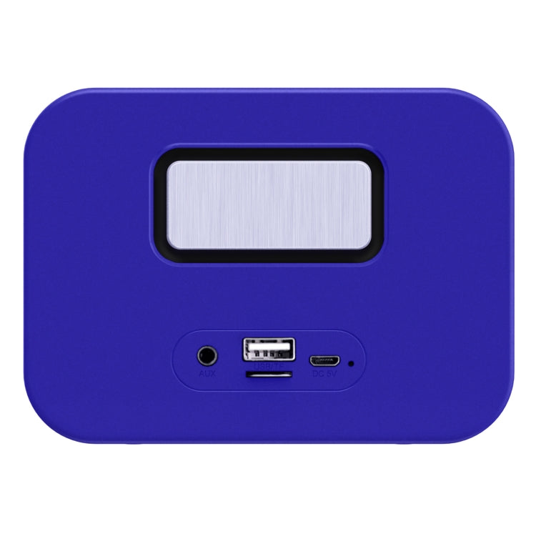 New Rixing NR-102 Mini TWS Bluetooth Speaker(Blue) - Desktop Speaker by NewRixing | Online Shopping South Africa | PMC TechLife | Buy Now Pay Later Mobicred