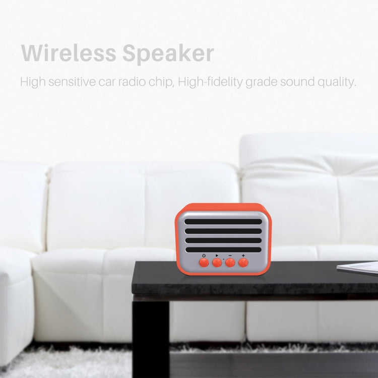 New Rixing NR-102 Mini TWS Bluetooth Speaker(Light Green) - Desktop Speaker by NewRixing | Online Shopping South Africa | PMC TechLife | Buy Now Pay Later Mobicred