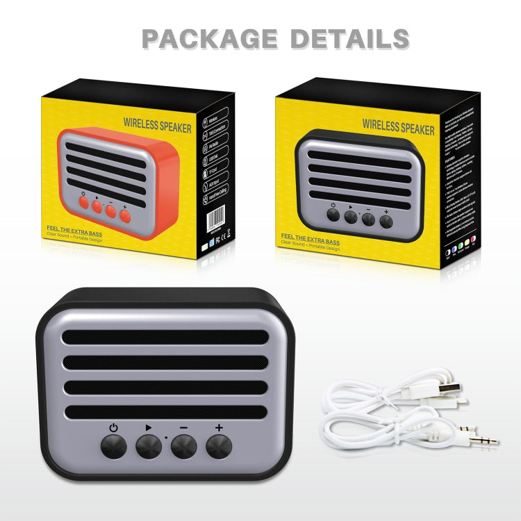 New Rixing NR-102 Mini TWS Bluetooth Speaker(Blue) - Desktop Speaker by NewRixing | Online Shopping South Africa | PMC TechLife | Buy Now Pay Later Mobicred