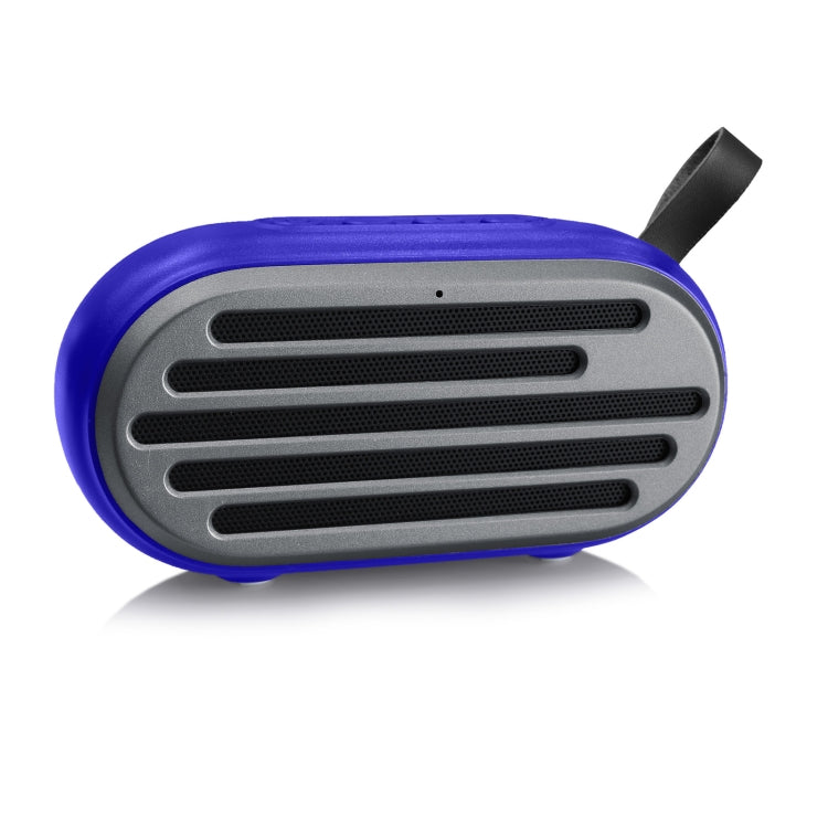 New Rixing NR-105 Mini TWS Metal Bluetooth Speaker Support Hands-free Call / FM(Blue) - free shipping - PMC TechLife - Order now!