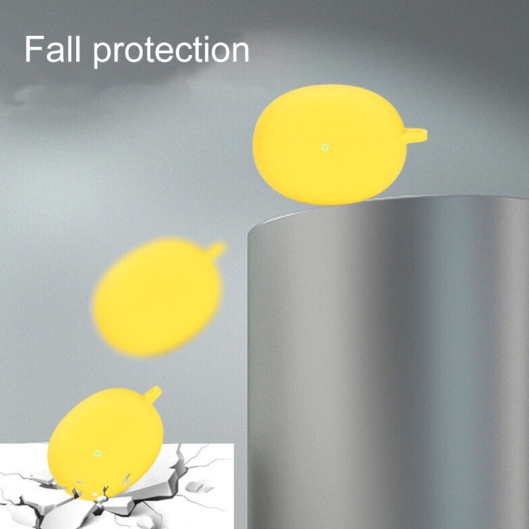 For OPPO Enco Free 2 Anti-fall Wireless Earphone Silicone Protective Case with Hook(Blue) - free shipping - PMC TechLife - Order now!