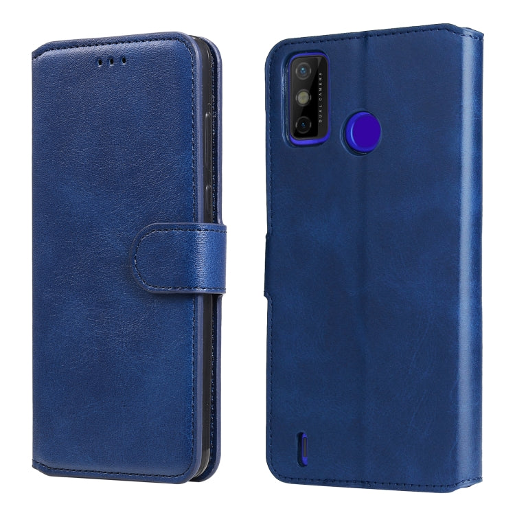 For Tecno Spark 6 Go Classic Calf Texture PU + TPU Horizontal Flip Leather Case with Holder & Card Slots & Wallet(Blue) - More Brand by PMC TechLife | Online Shopping South Africa | PMC TechLife | Buy Now Pay Later Mobicred