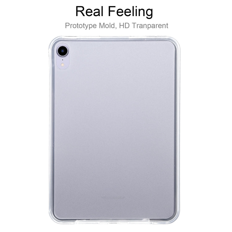 For iPad mini 2024 / mini 6 3mm Transparent TPU Soft Protective Tablet Case - iPad mini 6 Cases by PMC TechLife | Online Shopping South Africa | PMC TechLife | Buy Now Pay Later Mobicred