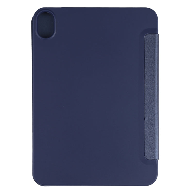 For iPad mini 6 / mini 2024 TPU Horizontal Deformation Flip Leather Tablet Case with Holder(Dark Blue) - free shipping - PMC TechLife - Order now!