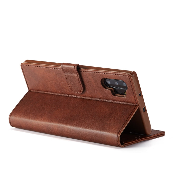 For Galaxy Note 10 Plus LC.IMEEKE Calf Texture Horizontal Flip Leather Case, with Holder & Card Slots & Wallet(Rose Red) - Galaxy Phone Cases by LC.IMEEKE | Online Shopping South Africa | PMC TechLife | Buy Now Pay Later Mobicred