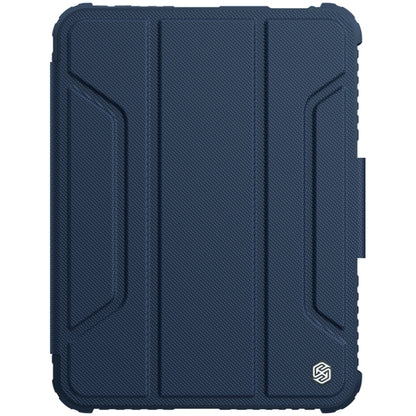 For iPad mini 6 NILLKIN Bumper Pro Horizontal Flip Tablet Case with Pen Slot & Holder & Sleep / Wake-up Function(Blue) - iPad mini 6 Cases by NILLKIN | Online Shopping South Africa | PMC Jewellery