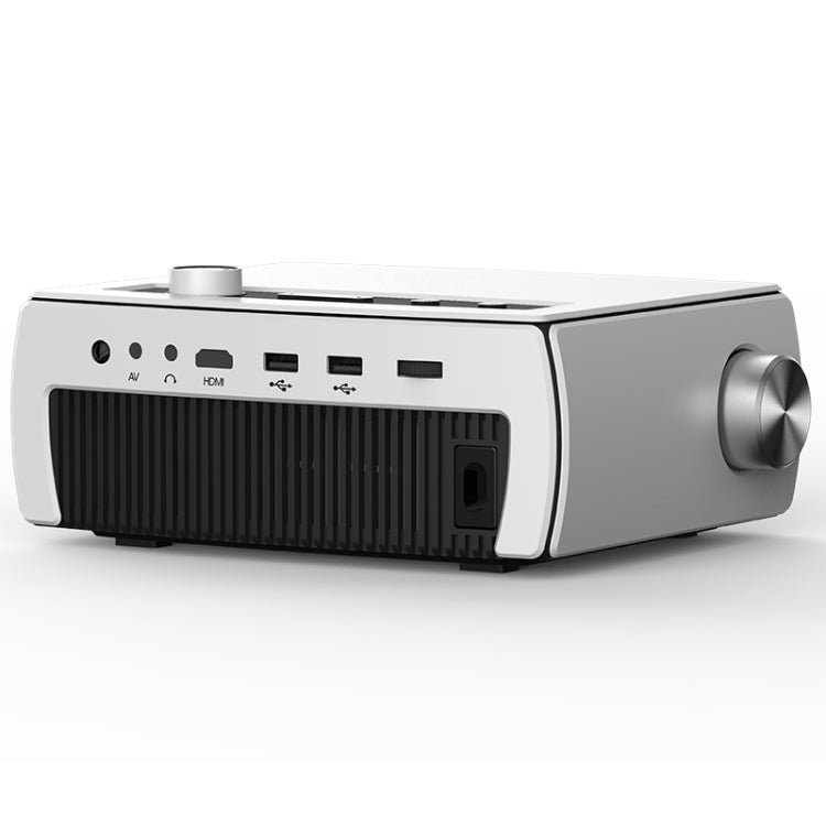 YG430 Android Version 1920x1080 2500 Lumens Portable Home Theater LCD HD Projector, Plug Type:AU Plug(Silver) - Mini Projector by PMC TechLife | Online Shopping South Africa | PMC TechLife | Buy Now Pay Later Mobicred