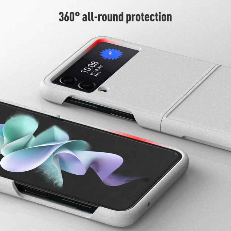 For Samsung Galaxy Z Flip3 5G Rock Sand All Inclusive Phone Case(Grey) - free shipping - PMC TechLife - Order now!