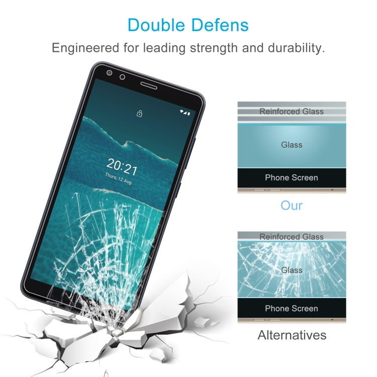 For Nokia C1 2nd Edition 0.26mm 9H 2.5D Tempered Glass Film - Nokia Tempered Glass by DIYLooks | Online Shopping South Africa | PMC TechLife | Buy Now Pay Later Mobicred