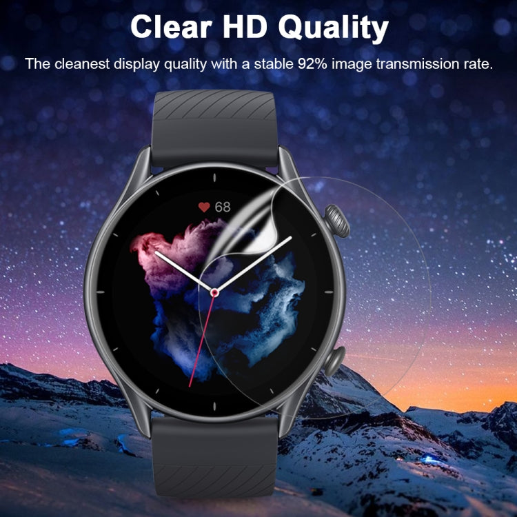 Curved 3D Composite Material Soft Film Screen Protector For Amazfit GTR 3 - Screen Protector by ENKAY | Online Shopping South Africa | PMC TechLife | Buy Now Pay Later Mobicred