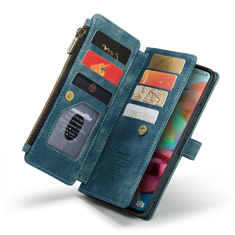 For Samsung Galaxy A71 4G CaseMe-C30 Multifunctional Horizontal Flip PU + TPU Phone Case(Blue) - Galaxy Phone Cases by CaseMe | Online Shopping South Africa | PMC TechLife | Buy Now Pay Later Mobicred