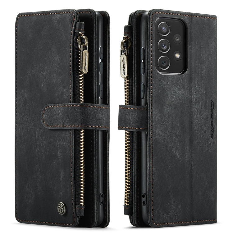 For Samsung Galaxy A72 CaseMe-C30 Multifunctional Horizontal Flip PU + TPU Phone Case(Black) - Galaxy Phone Cases by CaseMe | Online Shopping South Africa | PMC TechLife | Buy Now Pay Later Mobicred