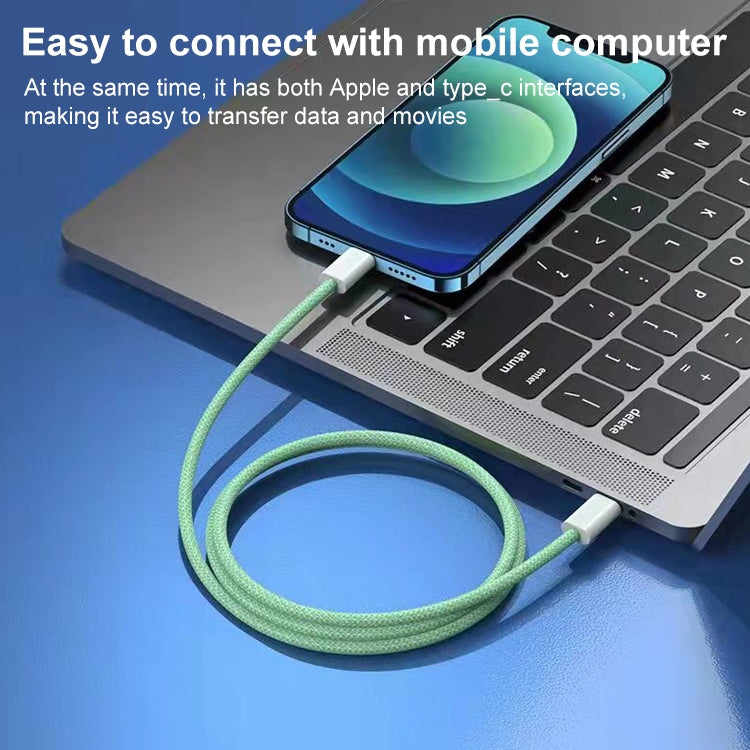 12W PD USB-C / Type-C to 8 Pin Data Cable, Cable Length: 1m(Blue) - 2 in 1 Cable by PMC TechLife | Online Shopping South Africa | PMC TechLife
