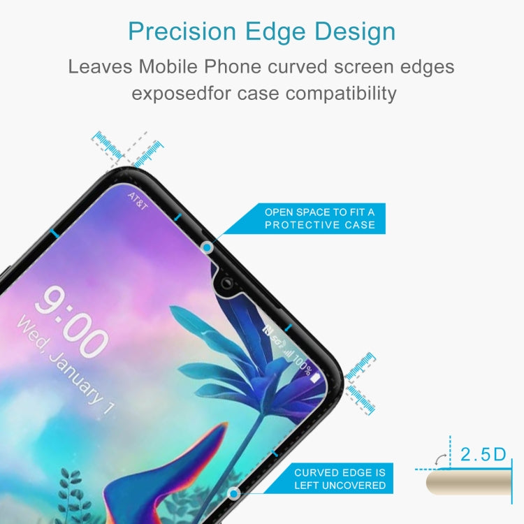 0.26mm 9H 2.5D Tempered Glass Film For LG G8X ThinQ - LG Tempered Glass by DIYLooks | Online Shopping South Africa | PMC TechLife | Buy Now Pay Later Mobicred