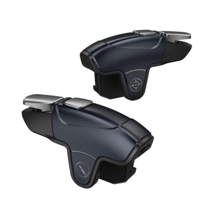 MeMo AK02 Burst Shooting Capacitive Mobile Phone Gamepad(Blue) - Handle Shooter by PMC TechLife | Online Shopping South Africa | PMC TechLife