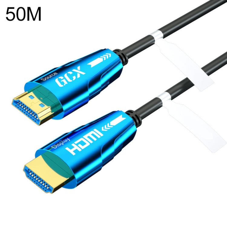 HDMI 2.0 Male to HDMI 2.0 Male 4K HD Active Optical Cable, Cable Length:50m - Audio Optical Cables by PMC TechLife | Online Shopping South Africa | PMC TechLife