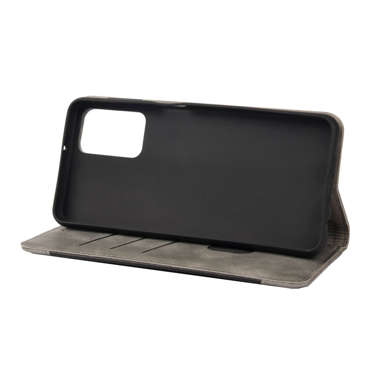 For Xiaomi Redmi Note 11 Pro Skin Feel Splicing Leather Phone Case(Grey) - Xiaomi Cases by PMC TechLife | Online Shopping South Africa | PMC TechLife | Buy Now Pay Later Mobicred