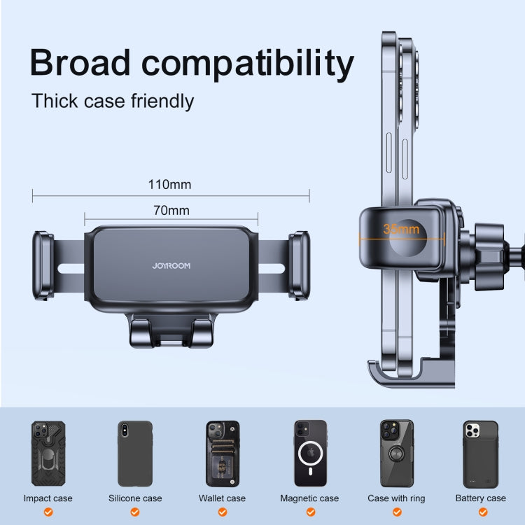 JOYROOM JR-ZS283 Air Vent Car Phone Holder(Black) - free shipping - PMC TechLife - Order now!