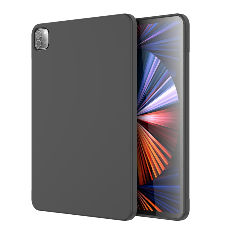 For iPad Pro 12.9 inch Mutural Silicone Microfiber Tablet Case(Black) - iPad Pro 12.9 (2022/2021) Cases by Mutural | Online Shopping South Africa | PMC Jewellery