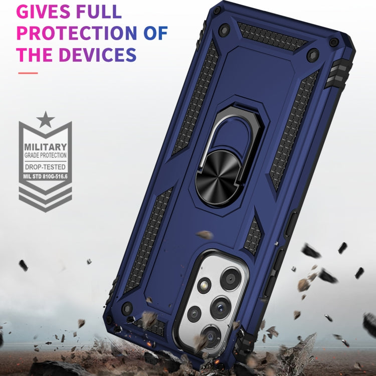 For Samsung Galaxy A53 5G Shockproof TPU + PC Phone Case(Blue) - free shipping - PMC TechLife - Order now!