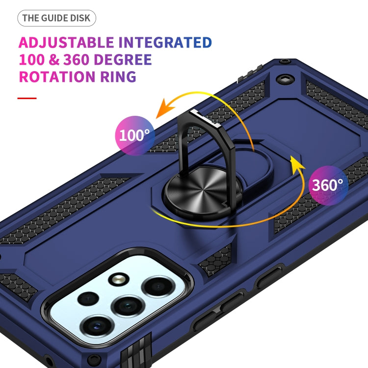 For Samsung Galaxy A53 5G Shockproof TPU + PC Phone Case(Blue) - free shipping - PMC TechLife - Order now!