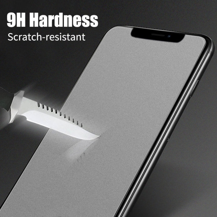 For iPhone 16e / 13 / 13 Pro 10pcs Transparent Frosted Full Screen Tempered Glass Film - iPhone 13 Tempered Glass by PMC TechLife | Online Shopping South Africa | PMC TechLife | Buy Now Pay Later Mobicred