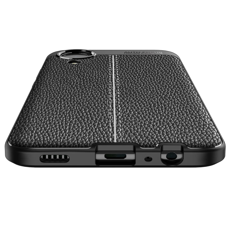 For Samsung Galaxy A03 Core Litchi Texture TPU Shockproof Phone Case(Black) - free shipping - PMC TechLife - Order now!