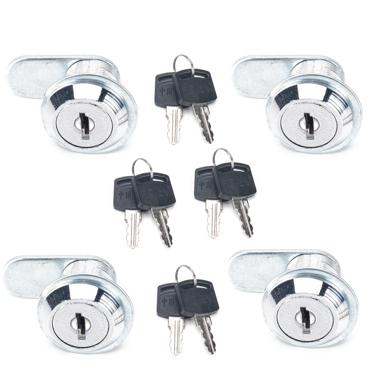 A2922-02 4pcs 15mm Cylinder Drawer & Cabinet Lock Cam Locks - Locks & Hasps by PMC TechLife | Online Shopping South Africa | PMC TechLife | Buy Now Pay Later Mobicred