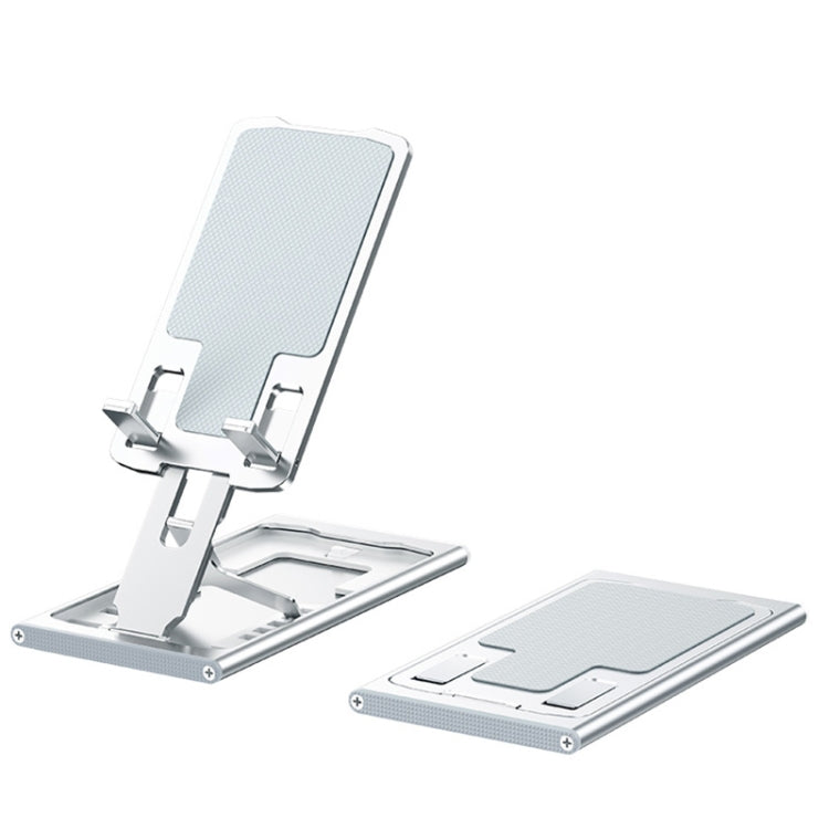 R-JUST HZ16 Slim Phone Desktop Holder(Silver) - Desktop Holder by R-JUST | Online Shopping South Africa | PMC Jewellery