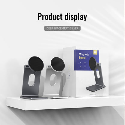 R-JUST SJ18 Square Desktop Magnetic Holder(Grey) - Desktop Holder by R-JUST | Online Shopping South Africa | PMC Jewellery
