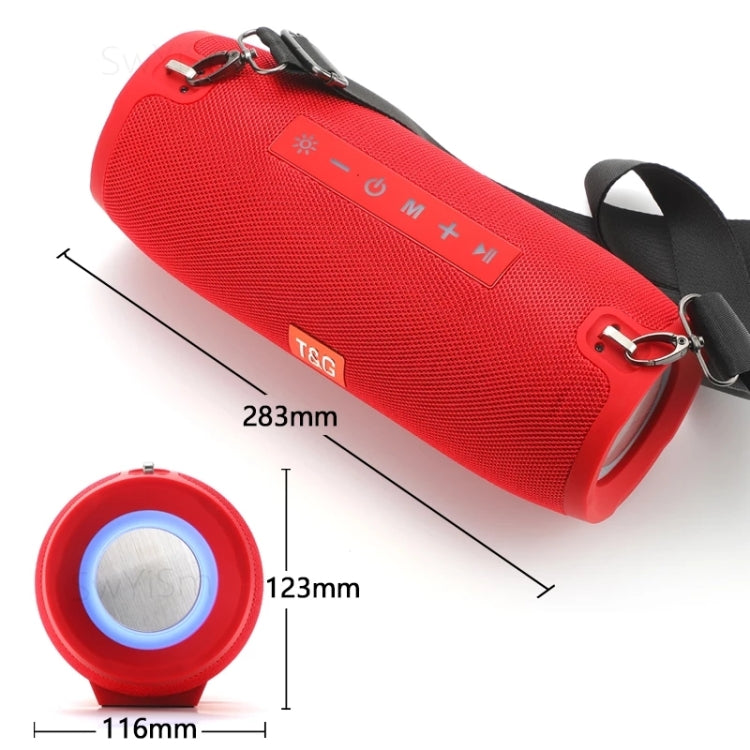 T&G TG322 40W Waterproof Portable LED Bluetooth Speaker(Black) - Desktop Speaker by T&G | Online Shopping South Africa | PMC Jewellery
