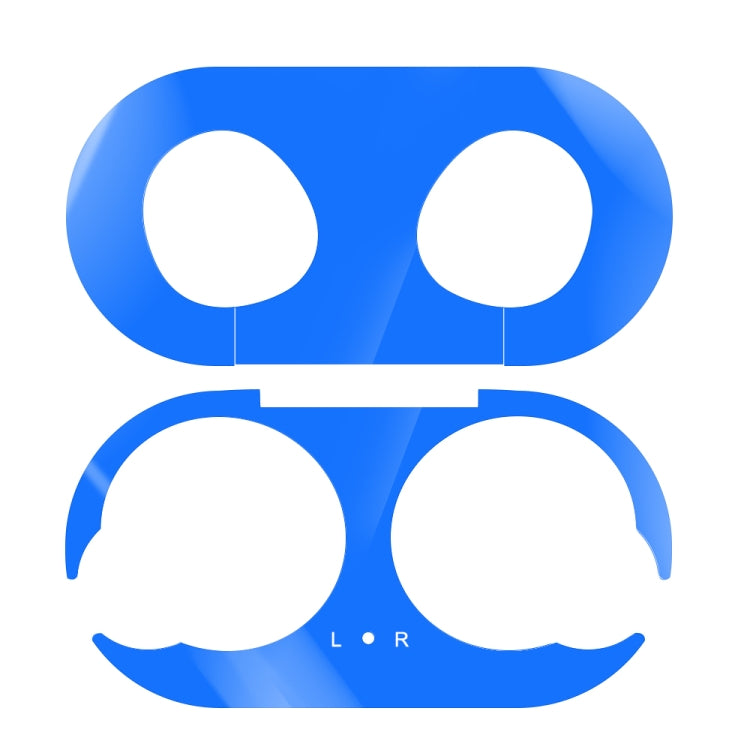 For Galaxy Buds Wireless Bluetooth Earphone Metal Protective Sticker(Blue) - Protective Sticker by PMC TechLife | Online Shopping South Africa | PMC TechLife