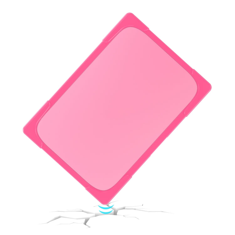 TPU + PC Two Color Laptop Protective Case For MacBook Pro 14.2 inch A2442 2021(Rose Red) - MacBook Pro Cases by PMC TechLife | Online Shopping South Africa | PMC TechLife | Buy Now Pay Later Mobicred