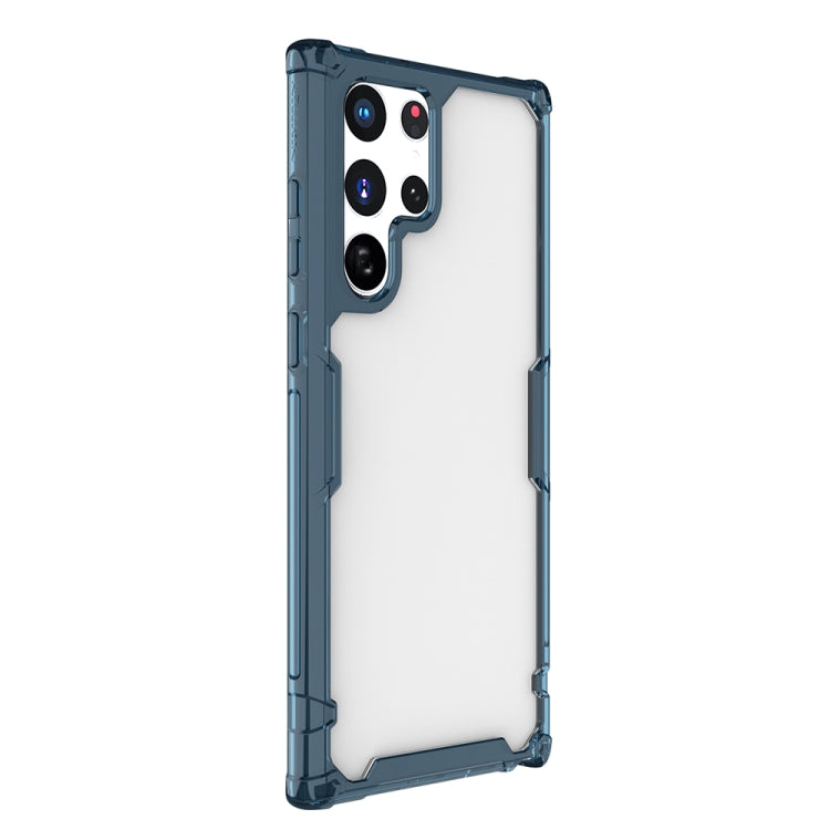 For Samsung Galaxy S22 Ultra 5G NILLKIN PC + TPU Phone Case(Blue) - free shipping - PMC TechLife - Order now!