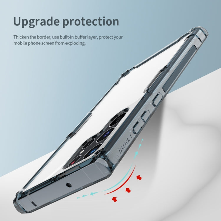 For Samsung Galaxy S22 Ultra 5G NILLKIN PC + TPU Phone Case(Blue) - free shipping - PMC TechLife - Order now!