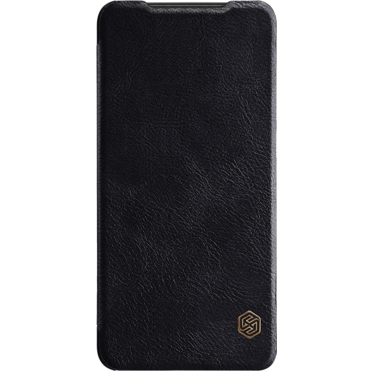 For Samsung Galaxy A33 5G NILLKIN QIN Series Crazy Horse Texture Leather Phone Case(Black) - Galaxy Phone Cases by NILLKIN | Online Shopping South Africa | PMC Jewellery