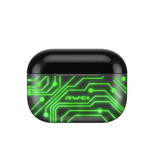 awei T29 PRO TWS Stereo Wireless Bluetooth Earphone(Green) - TWS Earphone by awei | Online Shopping South Africa | PMC Jewellery