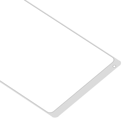 Front Screen Outer Glass Lens with OCA Optically Clear Adhesive for Xiaomi Mi Mix 2(White) - LCD Related Parts by PMC Jewellery | Online Shopping South Africa | PMC Jewellery