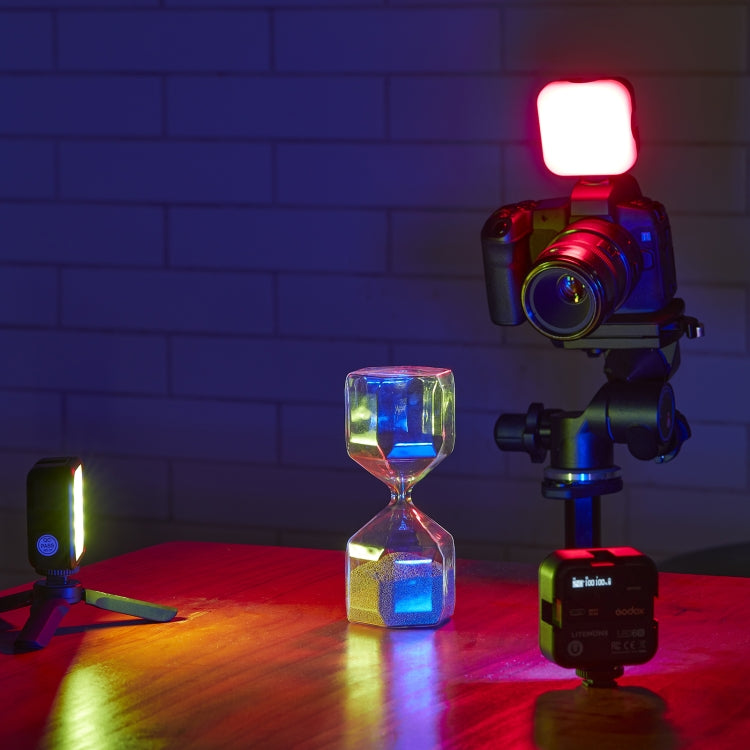 Godox LED-6R RGB LED Video Shoot Fill Light - free shipping - PMC TechLife - Order now!
