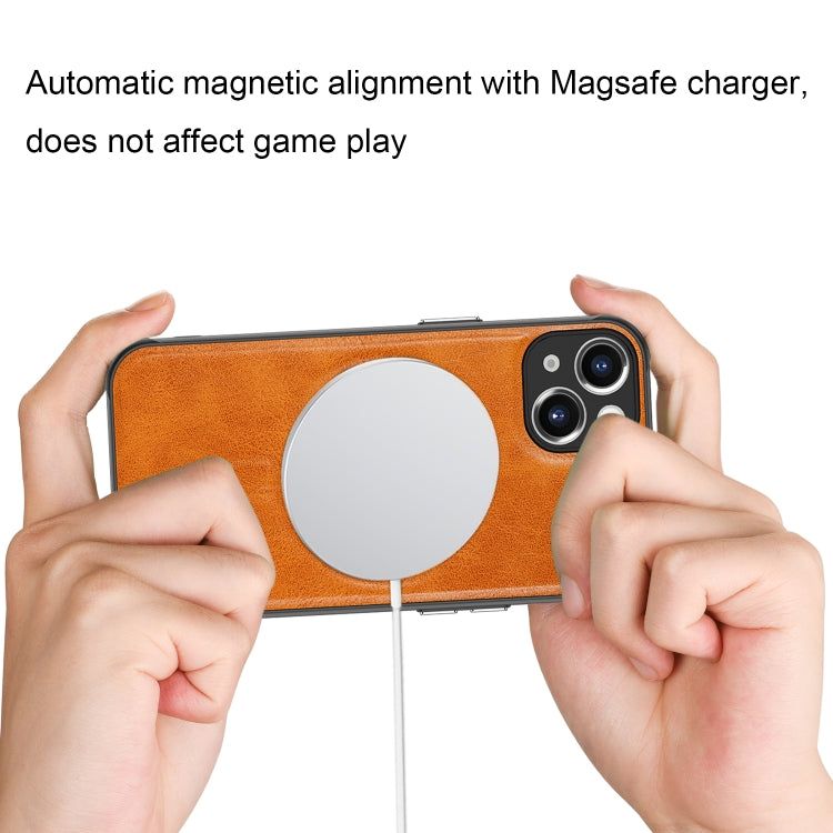 For iPhone 13 Crazy Horse Cowhide Leather Magnetic Phone Case(Blue) - free shipping - PMC TechLife - Order now!
