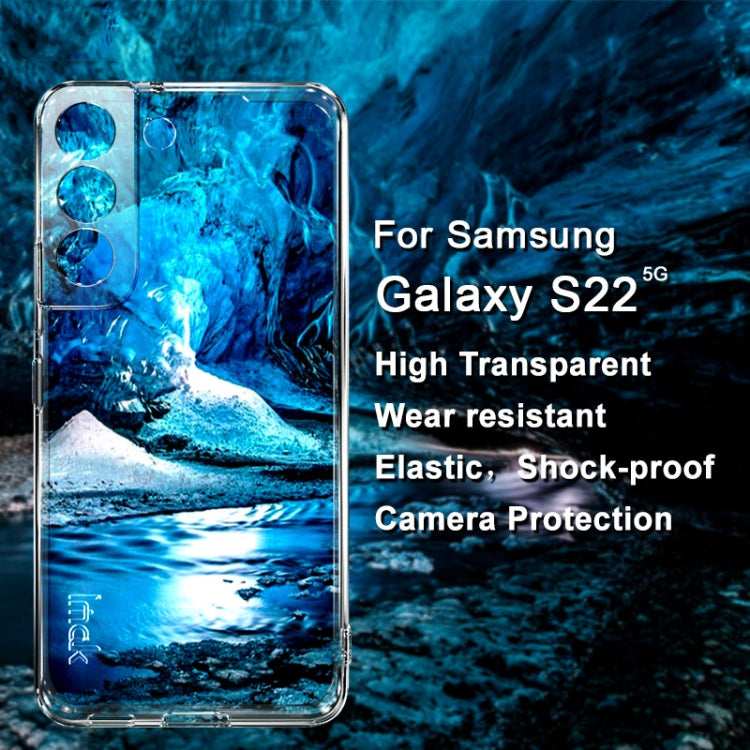 For Samsung Galaxy S22 5G IMAK UX-5 Series Transparent TPU Phone Case - Galaxy S22 5G Cases by imak | Online Shopping South Africa | PMC TechLife