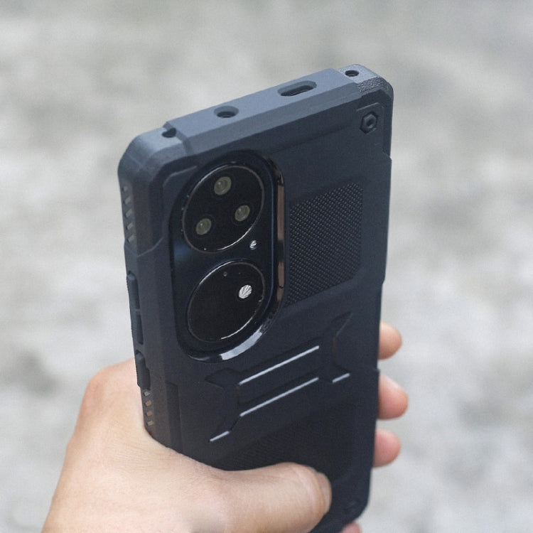 For Huawei P50 Pro FATBEAR Armor Shockproof Cooling Phone Case(Black) - free shipping - PMC TechLife - Order now!