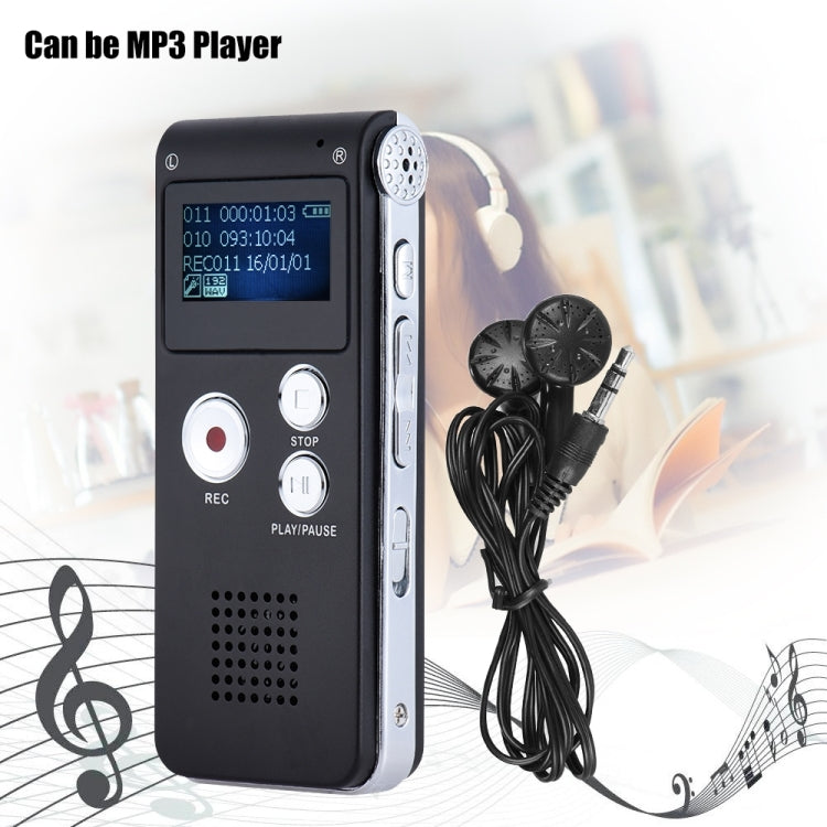 SK-012 32GB USB Dictaphone Digital Audio Voice Recorder with WAV MP3 Player VAR Function(Purple) - free shipping - PMC TechLife - Order now!