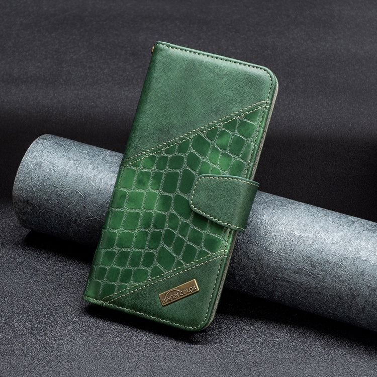 For Samsung Galaxy A23 5G Matching Color Crocodile Texture Leather Phone Case(Green) - free shipping - PMC TechLife - Order now!