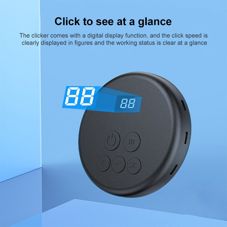 G30 Universal Digital Display Like Device Mobile Phone Automatic Screen Clicker, Style:One Machine with One Head(Black) - Other Accessories by PMC TechLife | Online Shopping South Africa | PMC TechLife