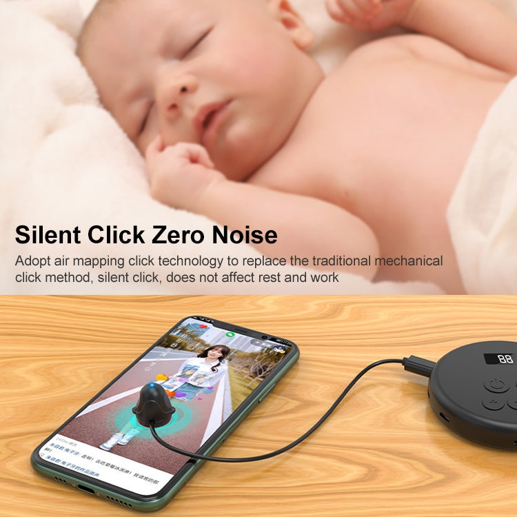 G30 Universal Digital Display Like Device Mobile Phone Automatic Screen Clicker, Style:One Machine with Four Head(Black) - Other Accessories by PMC TechLife | Online Shopping South Africa | PMC TechLife