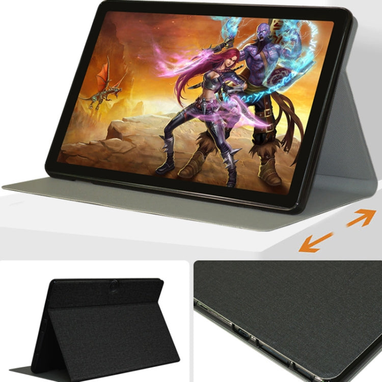 For ALLDOCUBE Smile X Business Style Anti-slip Texture Leather Tablet Case(Black) - CUBE by ALLDOCUBE | Online Shopping South Africa | PMC TechLife | Buy Now Pay Later Mobicred