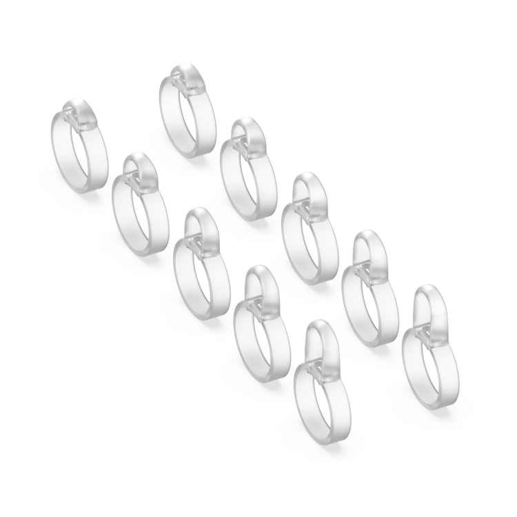 5 Pairs Non-Slip Silicone Earphone Ferrule Set for Sony LinkBuds Ear Cap(White) - Anti-dust & Ear Caps by PMC Jewellery | Online Shopping South Africa | PMC Jewellery